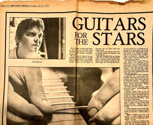 Daily Texan Friday July 27, 1979 Guitars for the Stars