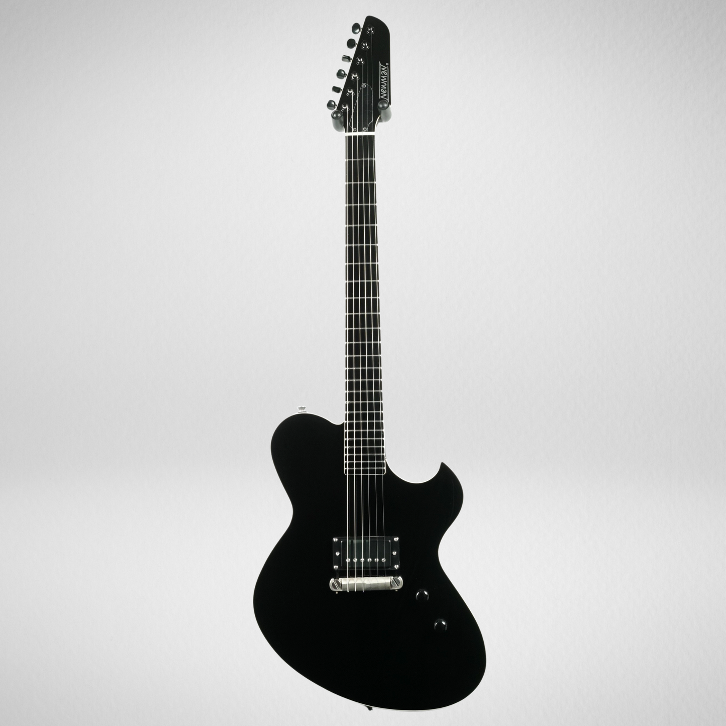 NEWMAN HONEYCOMB JUNIOR BLACKOUT GUITAR-X BLACK - 031024