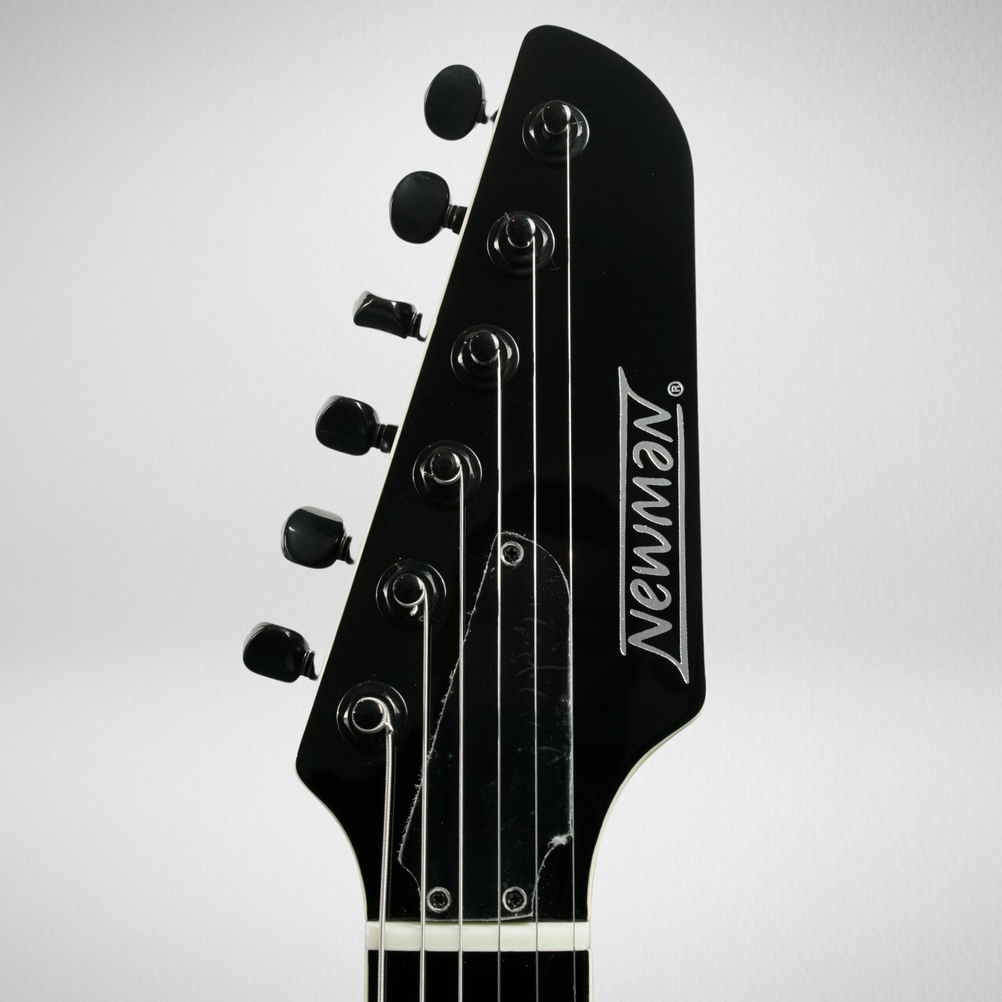 NEWMAN HONEYCOMB JUNIOR BLACKOUT GUITAR-X BLACK - 031024