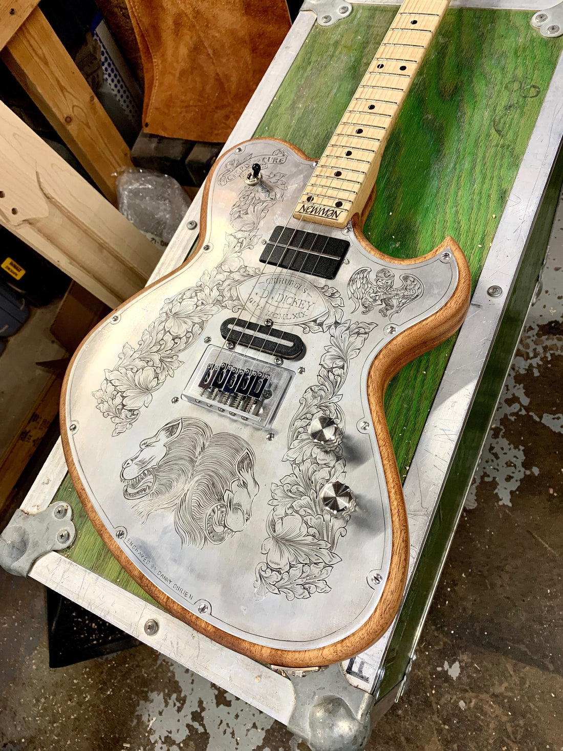 Engraved Series and working with Danny O’Brien by Ian Dickey