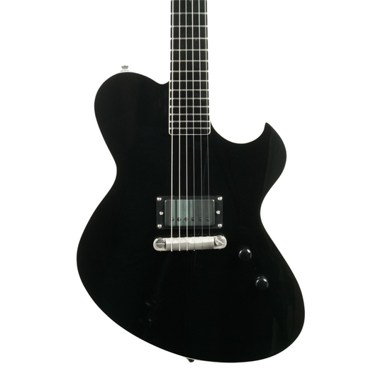 NEWMAN HONEYCOMB JUNIOR BLACKOUT GUITAR-X - BLACK