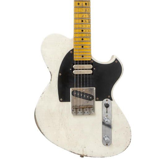 NEWMAN TORN AND FRAYED - VINTAGE WHITE HEAVY AGED