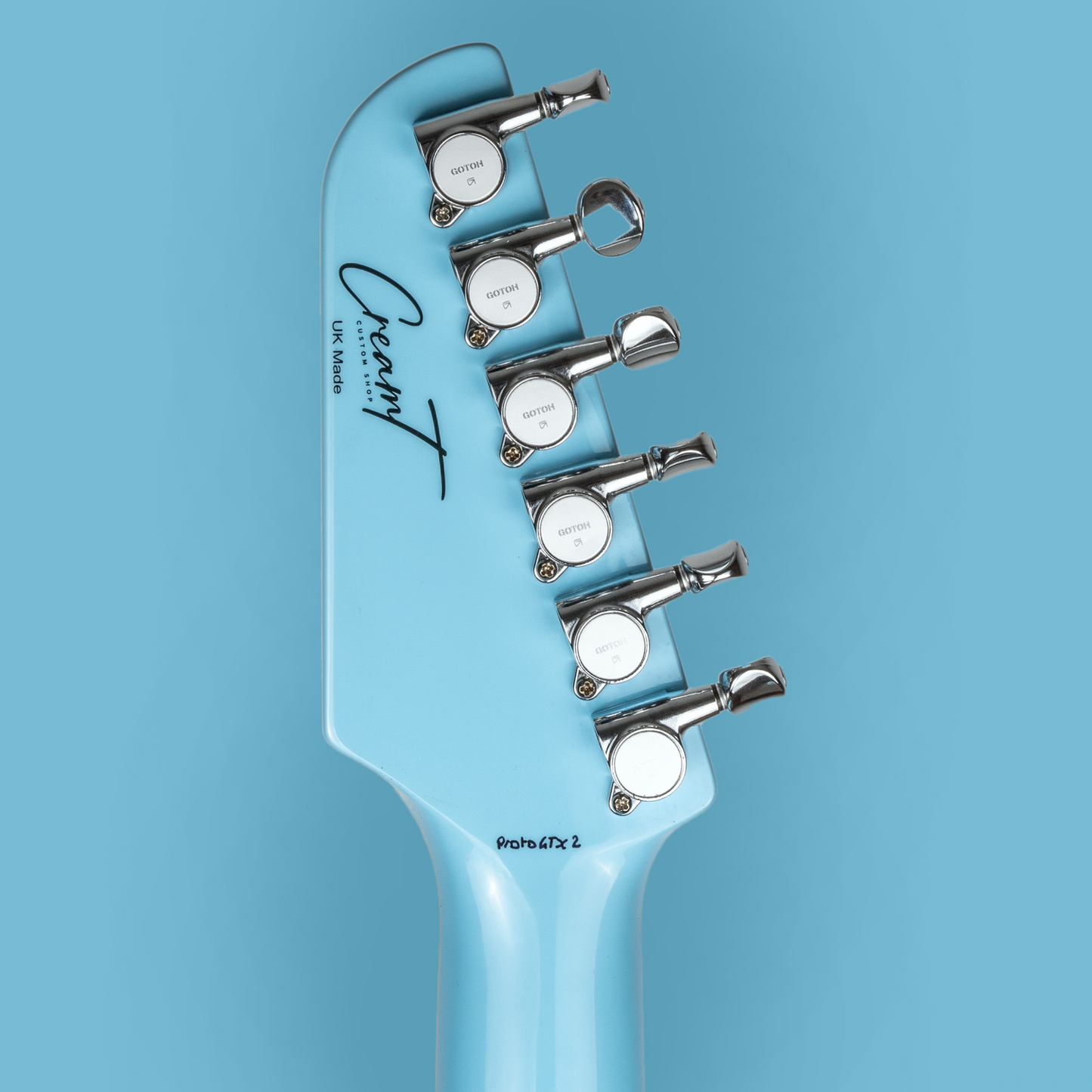 NEWMAN HONEYCOMB JUNIOR GT-40 FIXED PICKUPS - BABY BLUE W/ RACING STRIPES